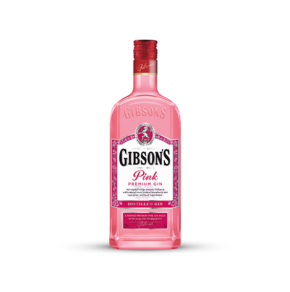Fľaša gibson pink gin